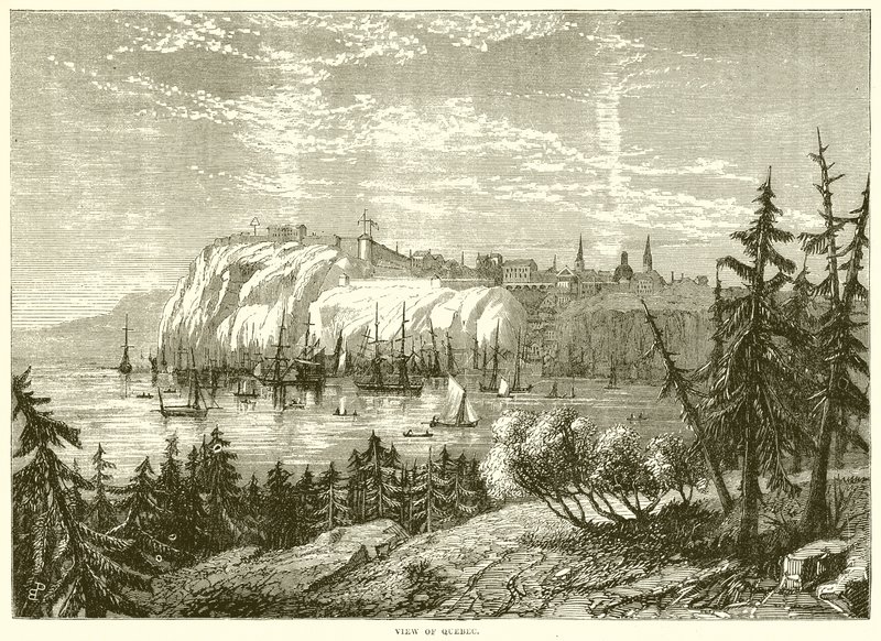 Ansicht von Quebec von English School
