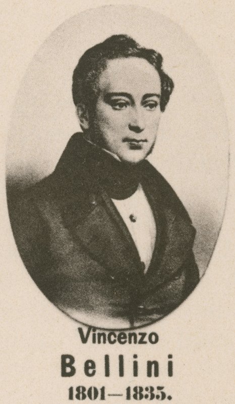 Vincenzo Bellini (Gravur) von English School