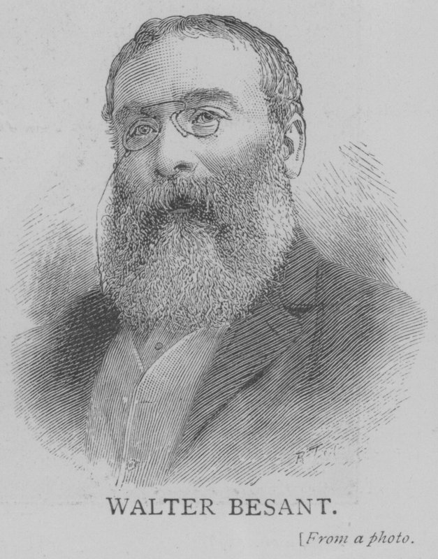 Walter Besant (Gravur) von English School