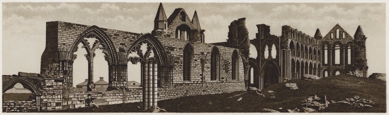 Whitby Abbey von English School