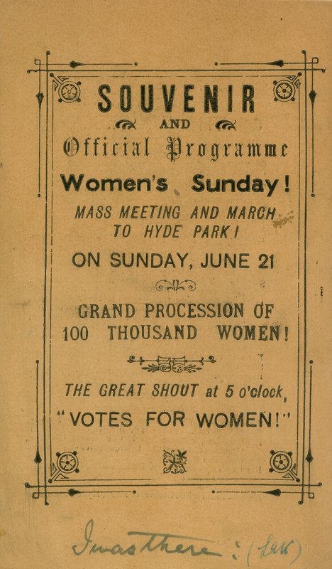 Frauen-Sonntag von English School