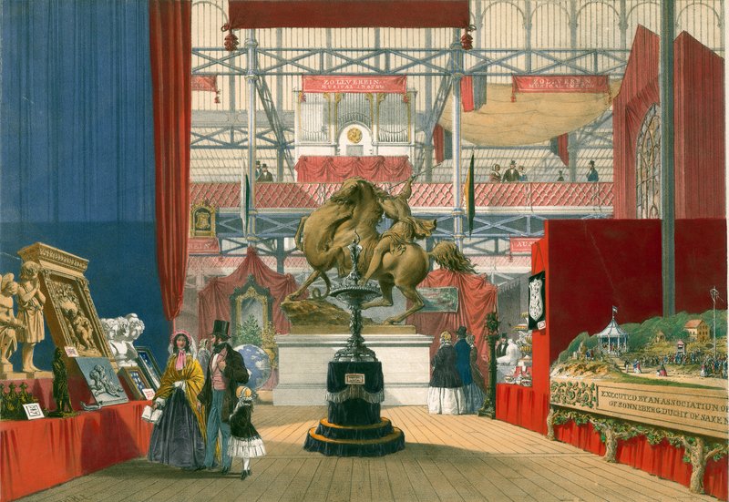 Zollverein, Große Ausstellung, 1851 von English School