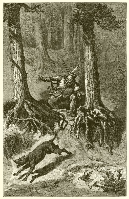 Der alte Hund von Ernest Henry Griset