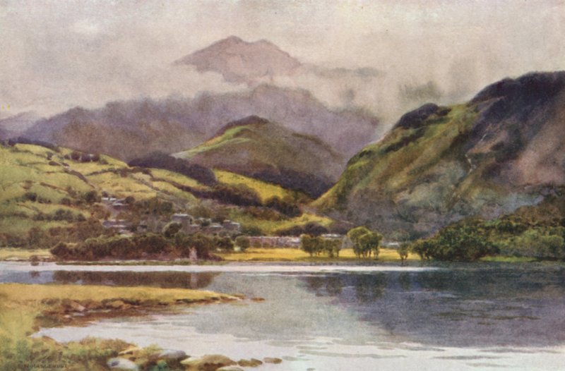 Coniston Lake von Ernest William Haslehust
