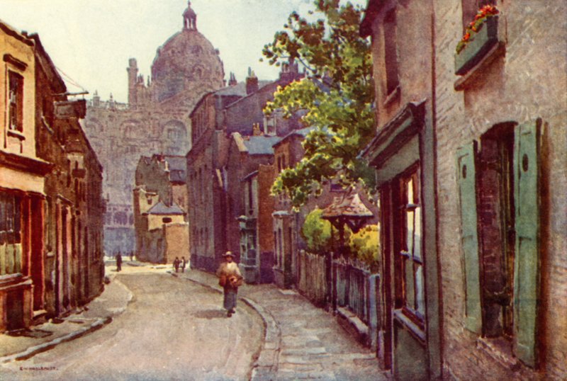 Lancelot Place, Knightsbridge von Ernest William Haslehust
