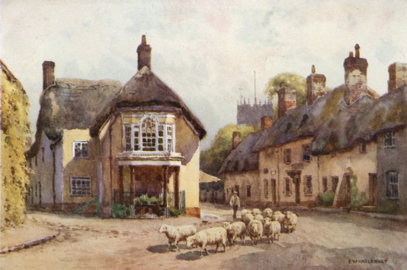 Puddletown von Ernest William Haslehust
