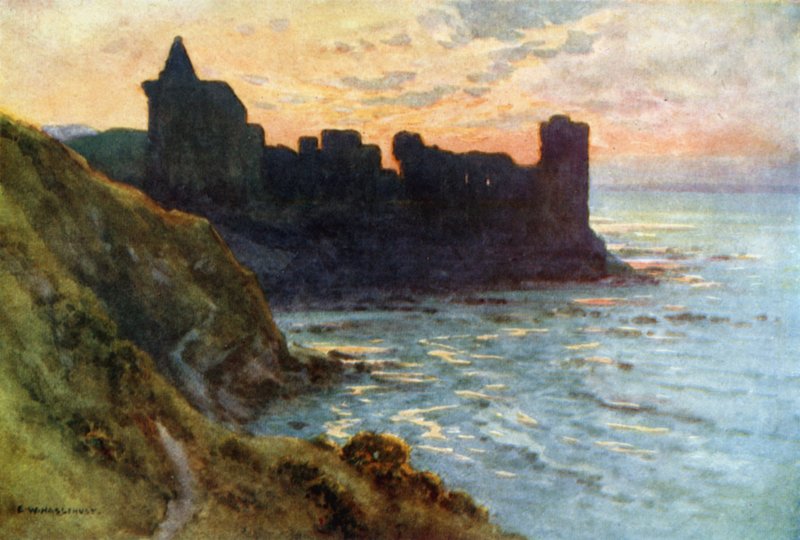 Das Schloss, St. Andrews von Ernest William Haslehust
