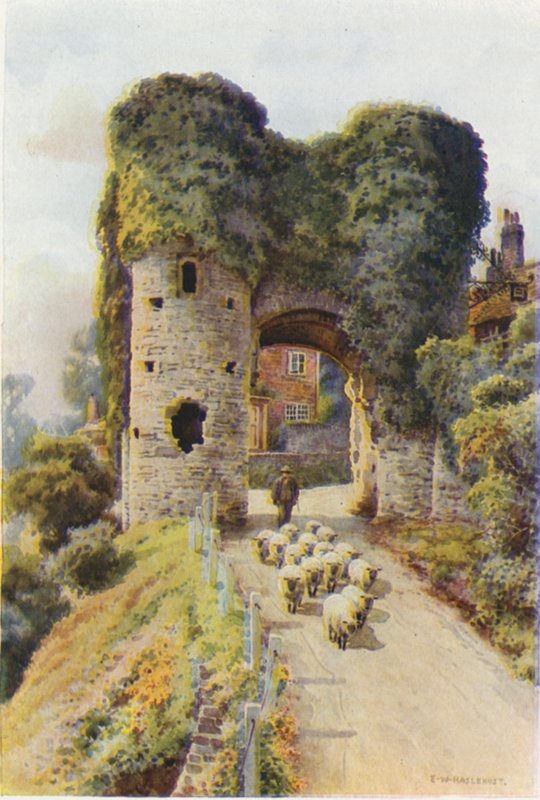 Das Strandtor, Winchelsea von Ernest William Haslehust