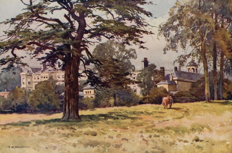 Worksop Manor von Ernest William Haslehust
