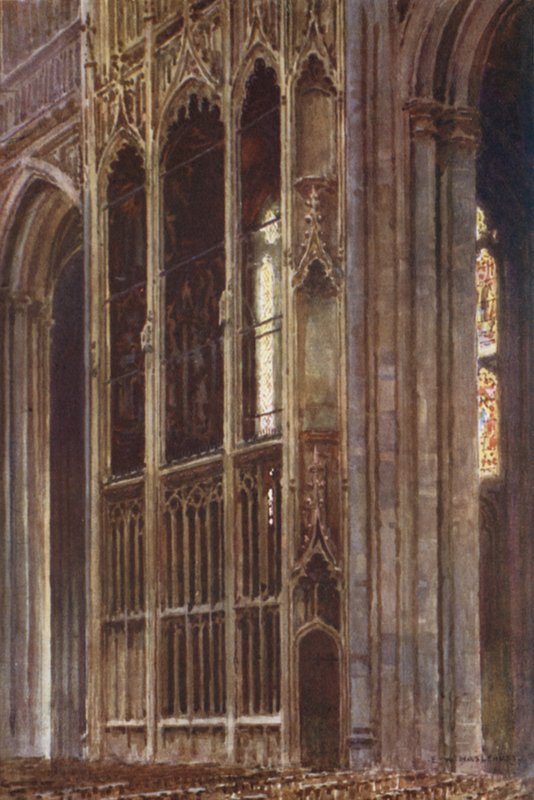 Wykehams Kapelle von Ernest William Haslehust