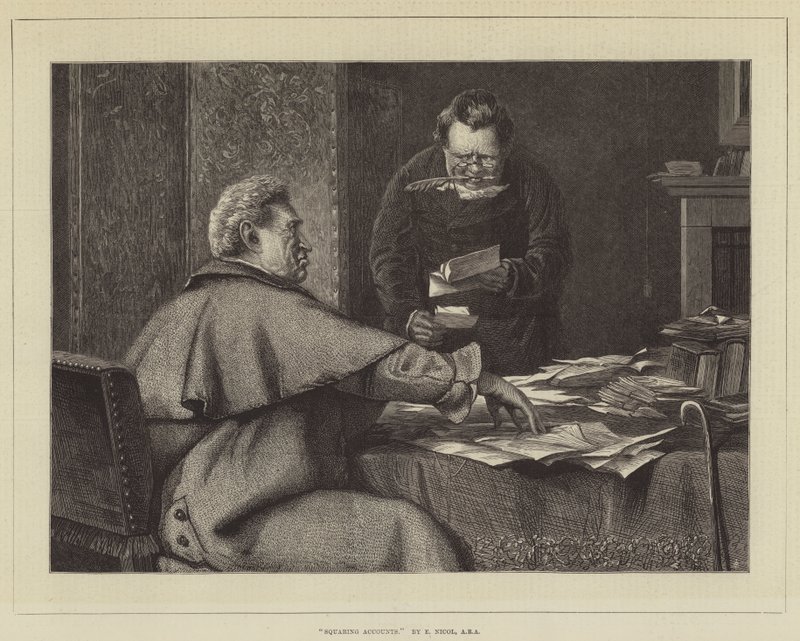 Konten ausgleichen von Erskine Nicol