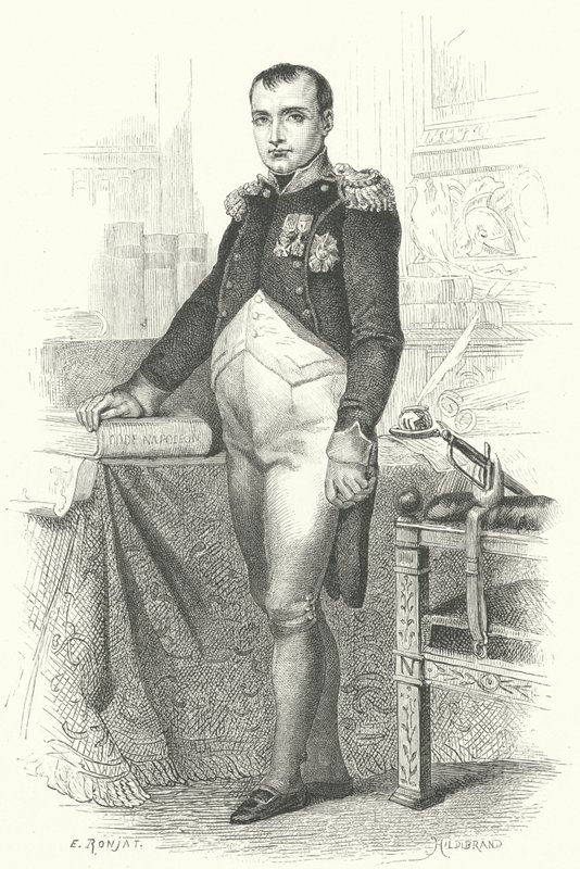 Napoleon I., Kaiser von Frankreich von Etienne after Ronjat
