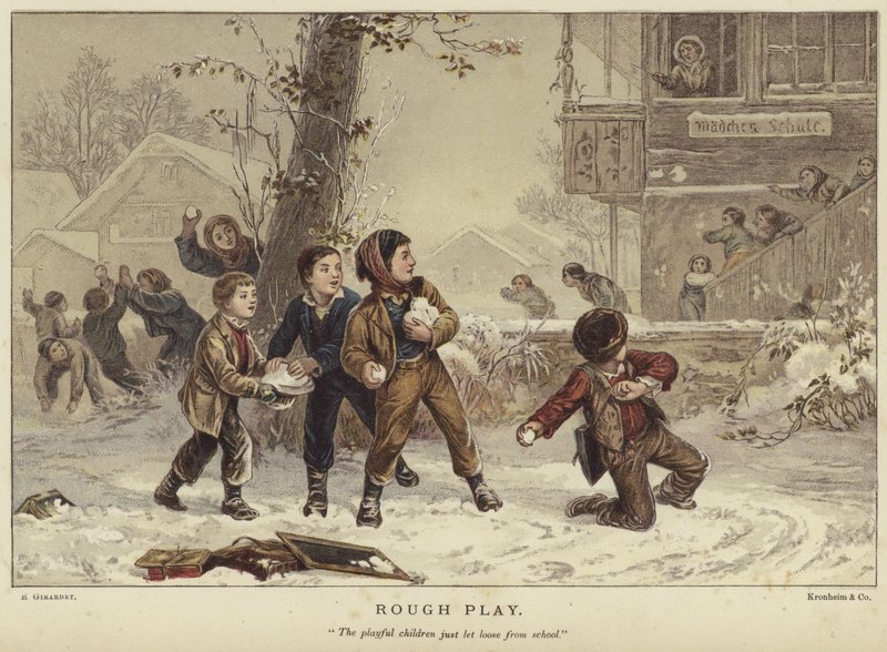 Raues Spiel von Eugene Alexis Girardet