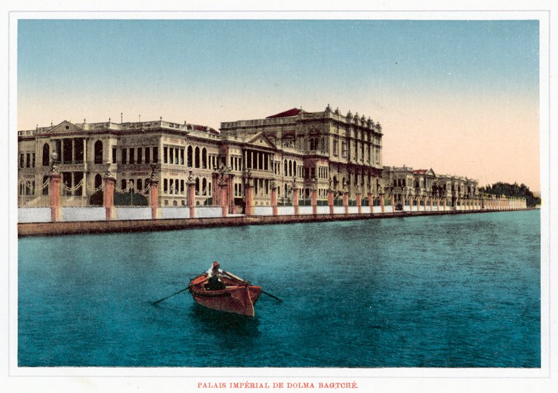 Dolmabahçe-Palast (Farbfoto) von European Photographer