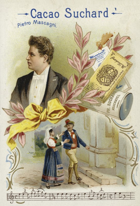 Pietro Mascagni, italienischer Komponist von European School