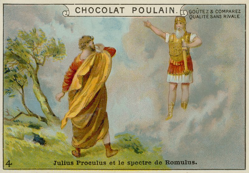 Die Erscheinung des Romulus vor Julius Proculus von European School