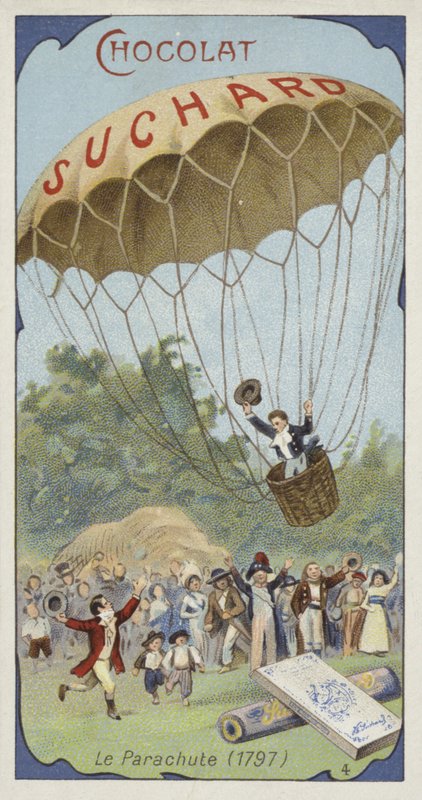 Der Fallschirm, 1797 von European School