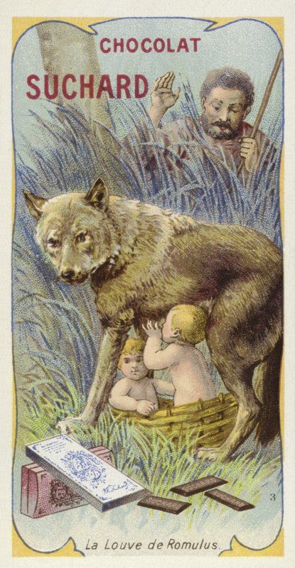 Die Wölfin und Romulus und Remus von European School