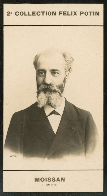 Moissan, Chemiker (s/w Foto) von European Photographer