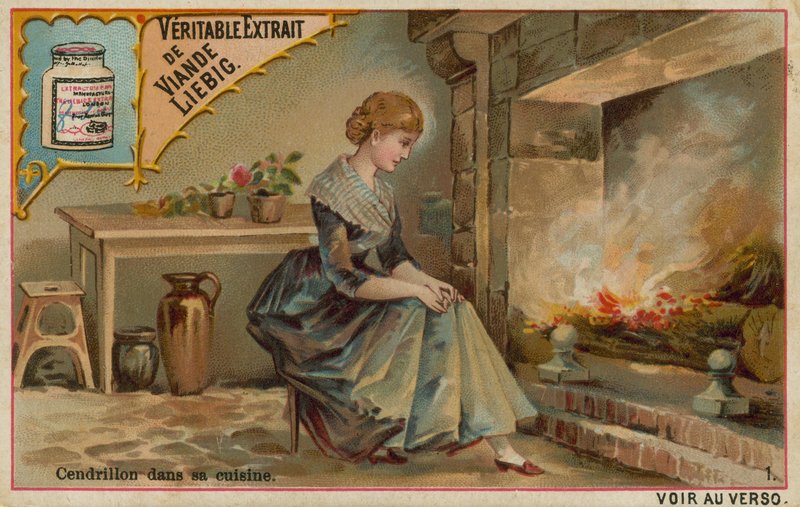 Aschenputtel am Küchenfeuer von European School
