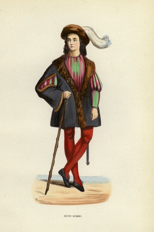 Junger Mann von European School