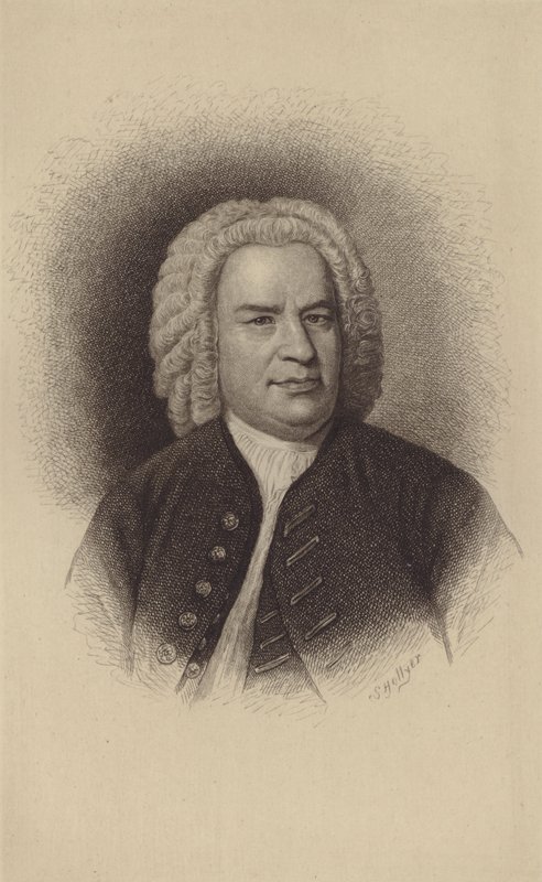 Johann Sebastian Bach von European School