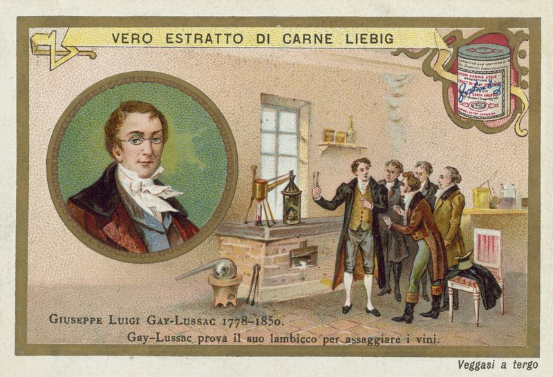 Joseph Louis Gay-Lussac, französischer Chemiker und Physiker von European School