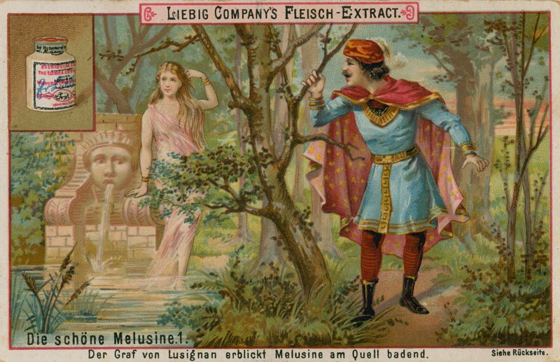 Melusine im Wald entdeckt von European School