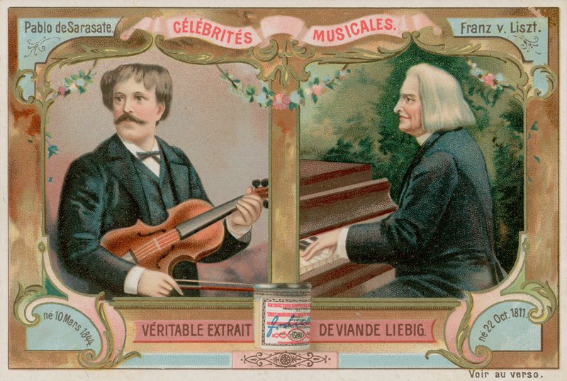 Pablo de Sarasate und Liszt von European School