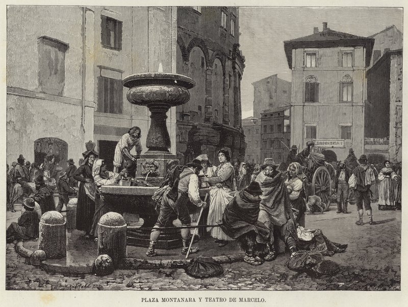 Platz Montanara und Theater von Marcellus von European School