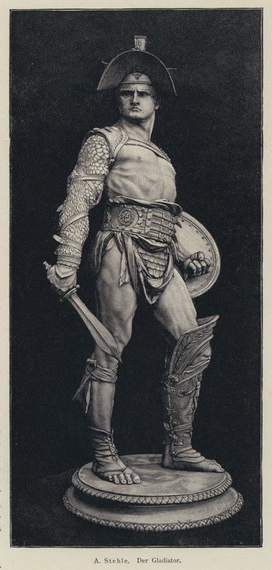 Der Gladiator (Gravur) von European School