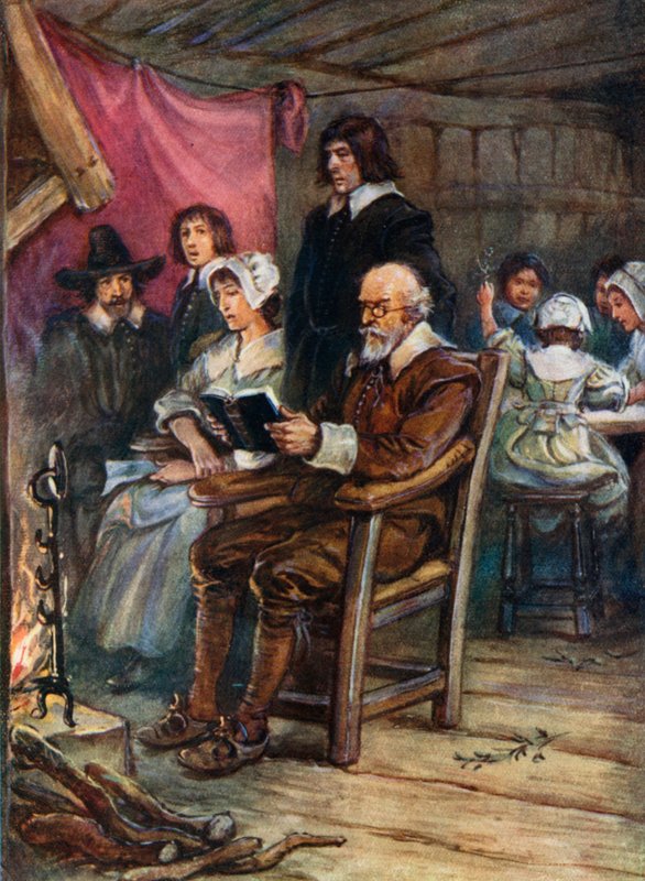 Illustration für die jungen Pilger von Evelyn Stuart Hardy