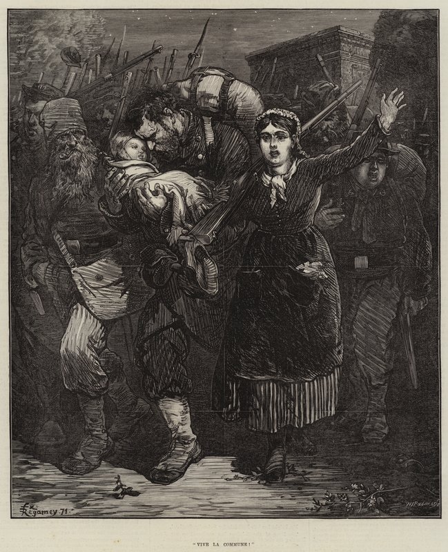 Vive la Commune! von Felix Regamey