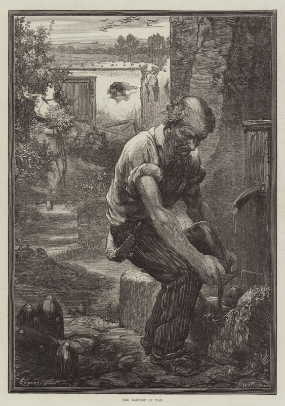 Die Ernte des Krieges von Felix Regamey