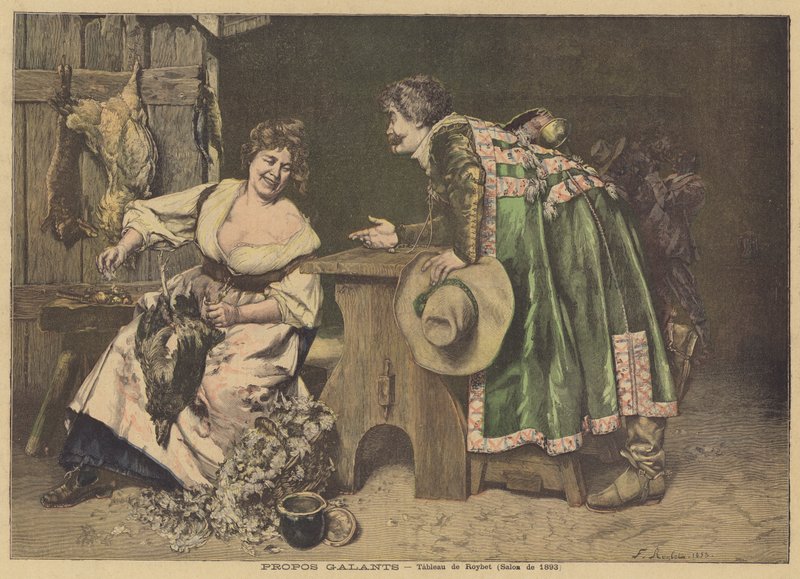 Galante Gespräche von Ferdinand Roybet