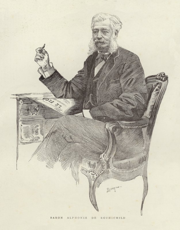 Baron Alphonse James de Rothschild von Florian