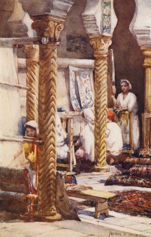 Die Teppichschule, Algier von Frances Nesbitt