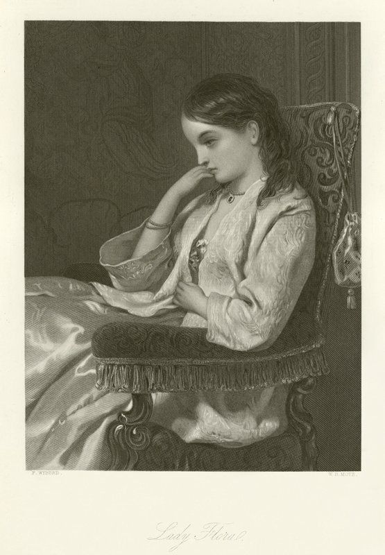 Lady Flora von Francis John Wyburd
