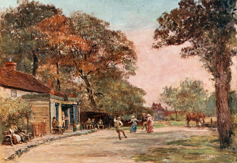 Kingbury Green, London von Francis S. Walker