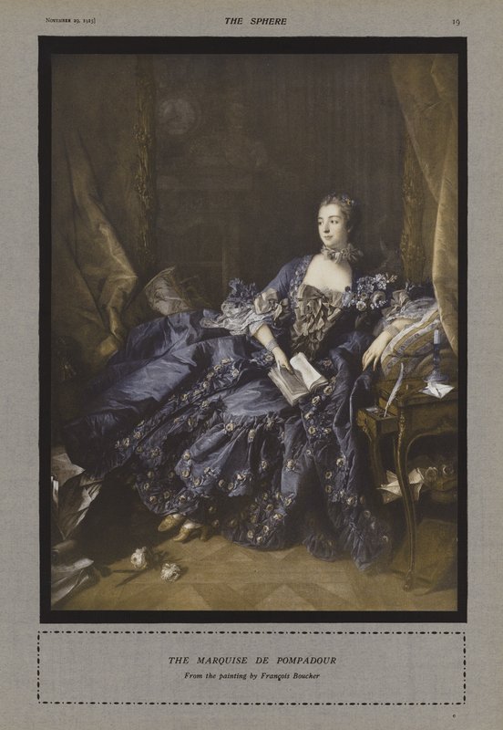 Die Marquise de Pompadour von François Boucher