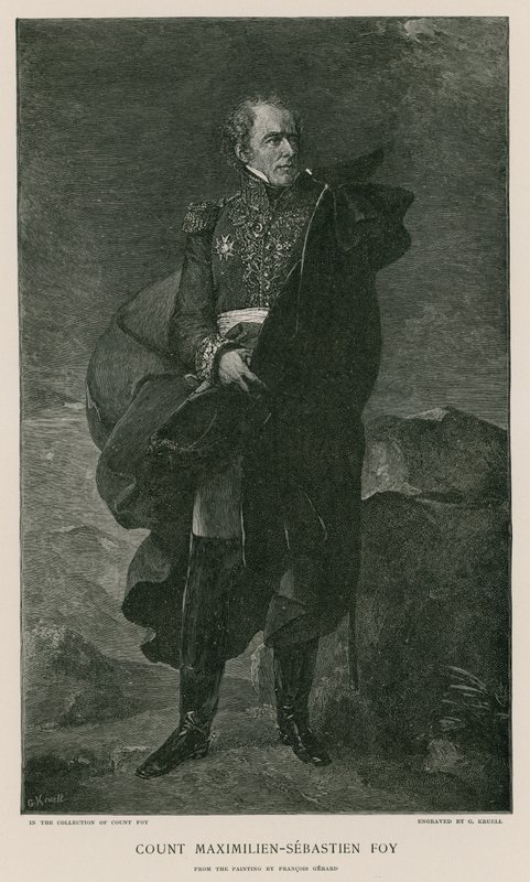 Graf Maximilien-Sebastien Foy von Francois Pascal Simon Gerard