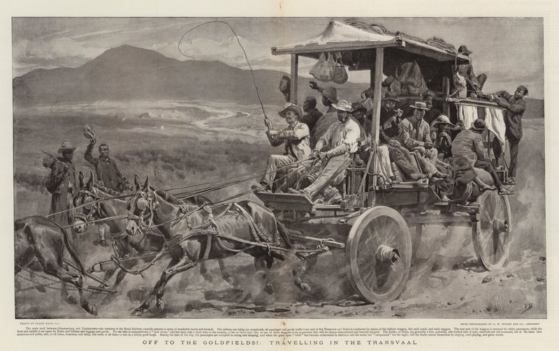 Auf zu den Goldfeldern!, Reisen im Transvaal von Frank Dadd