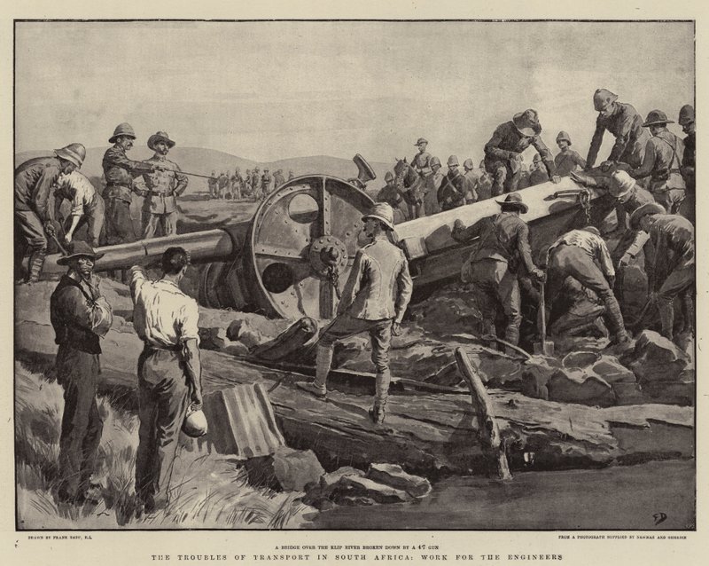 Die Transportprobleme in Südafrika, Arbeit für die Ingenieure von Frank Dadd