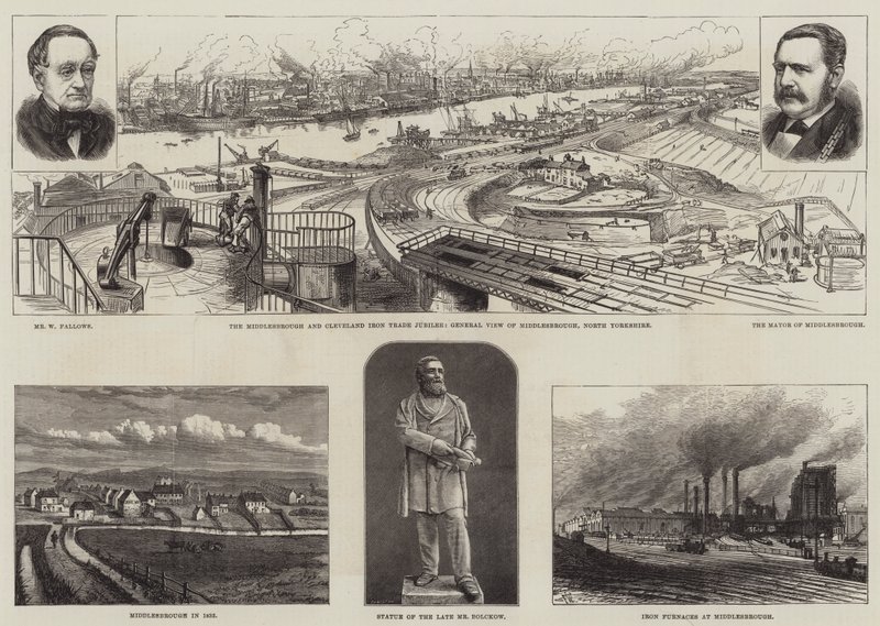 Skizzen von Middlesbrough von Frank Watkins