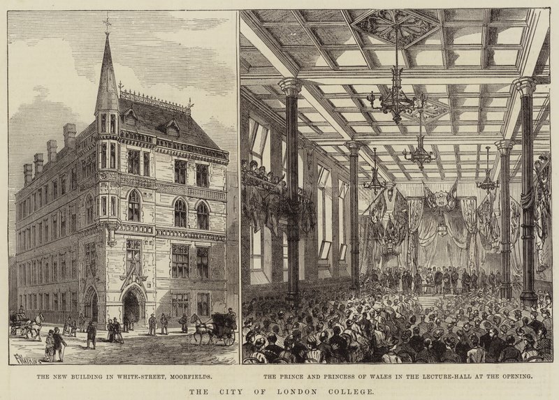 Die City of London College von Frank Watkins
