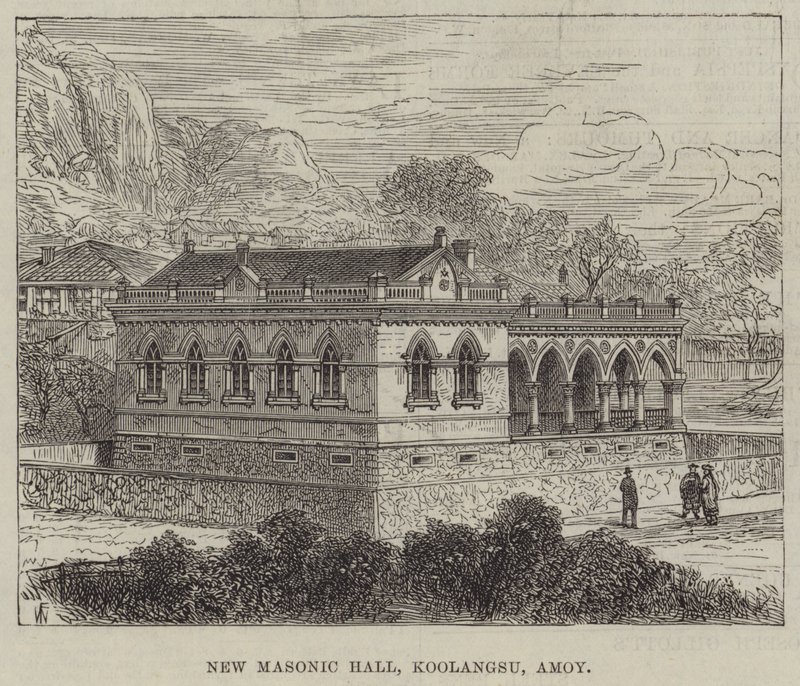 Neue Freimaurerhalle, Koolangsu, Amoy von Frank Watkins