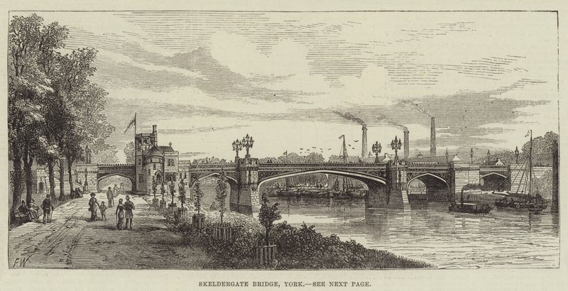 Skeldergate-Brücke, York von Frank Watkins