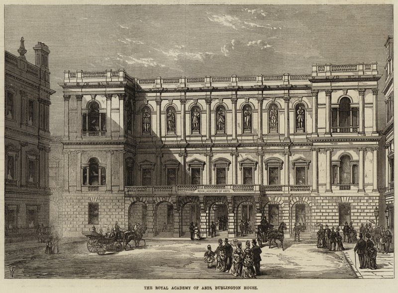 Die Royal Academy of Arts, Burlington House von Frank Watkins