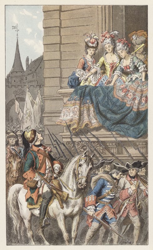 Schöner Drache von Frederic Theodore (after) Lix