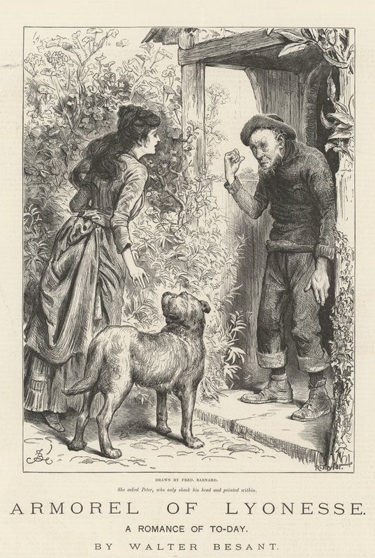 Armorel von Lyonesse, Eine Romanze von heute, von Walter Besant von Frederick Barnard